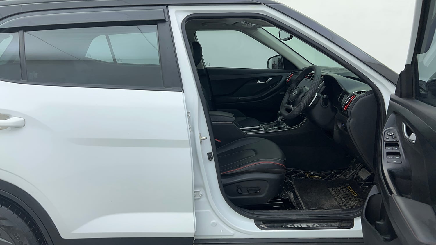 Used 2024 Hyundai Creta SX (O) 1.5 Diesel AT Knight Edition Diesel Automatic interior RIGHT SIDE FRONT DOOR CABIN VIEW