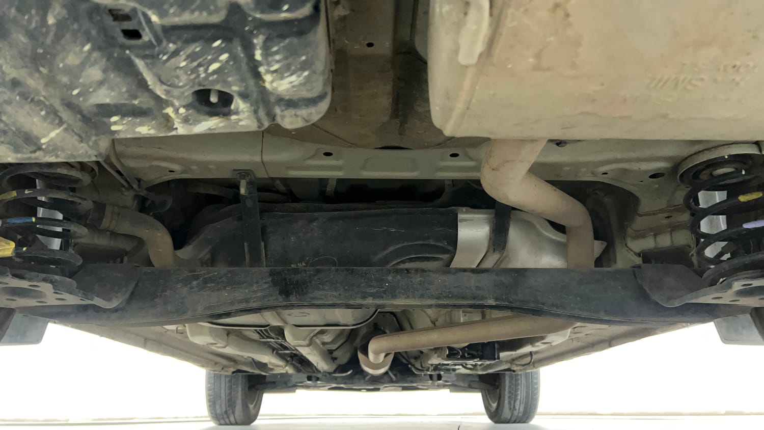 Used 2024 Hyundai Creta SX (O) 1.5 Diesel AT Knight Edition Diesel Automatic extra REAR UNDERBODY VIEW (TAKEN FROM REAR)