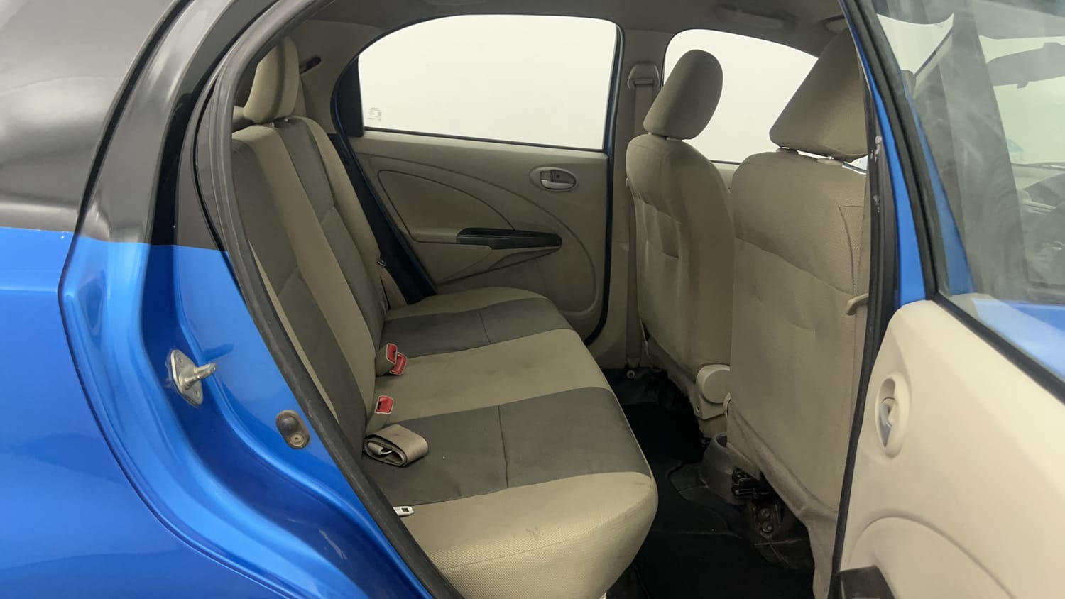 Used 2016 Toyota Etios Liva VD Diesel Manual interior RIGHT SIDE REAR DOOR CABIN VIEW