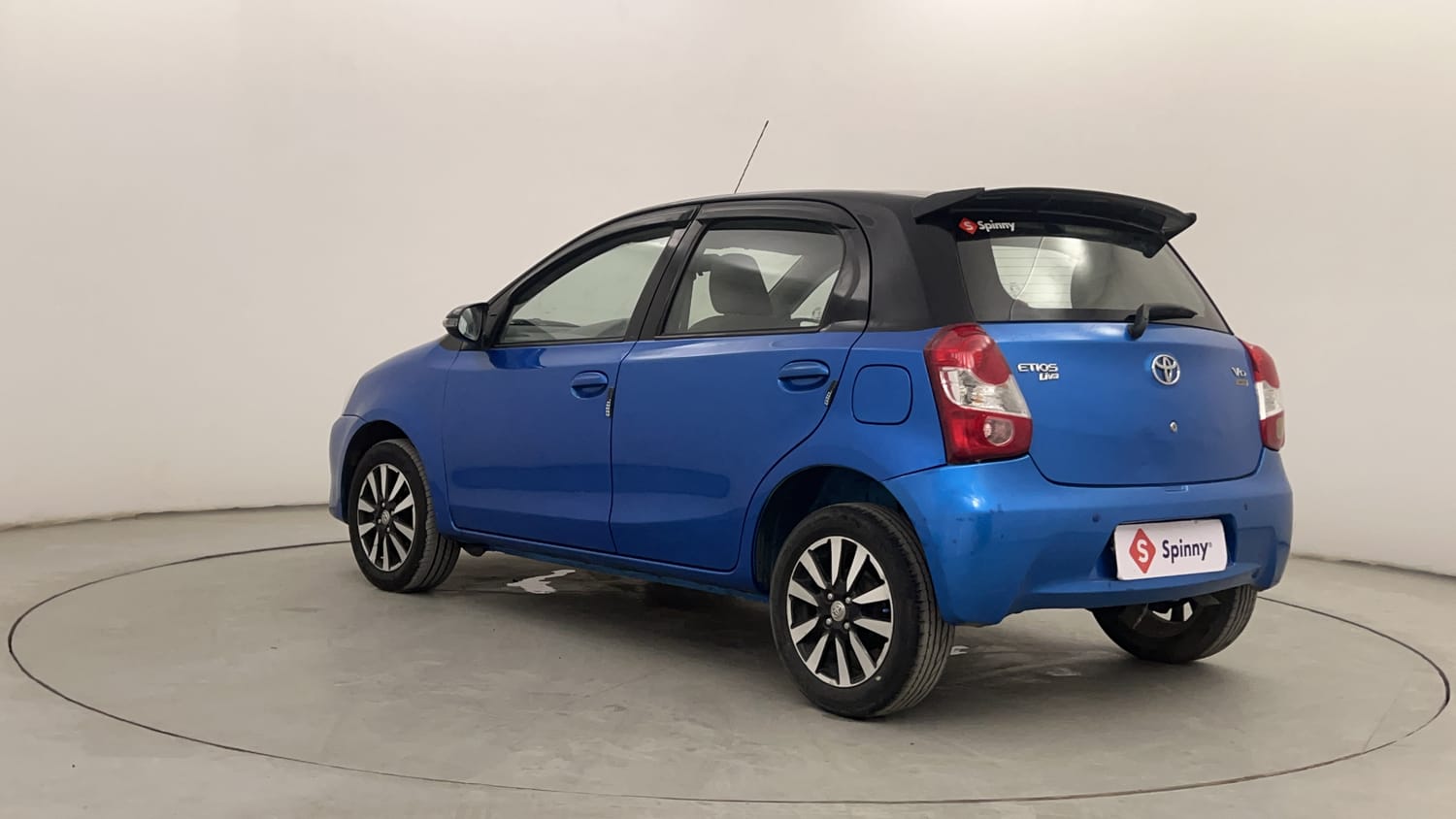 Used 2016 Toyota Etios Liva VD Diesel Manual exterior LEFT REAR CORNER VIEW