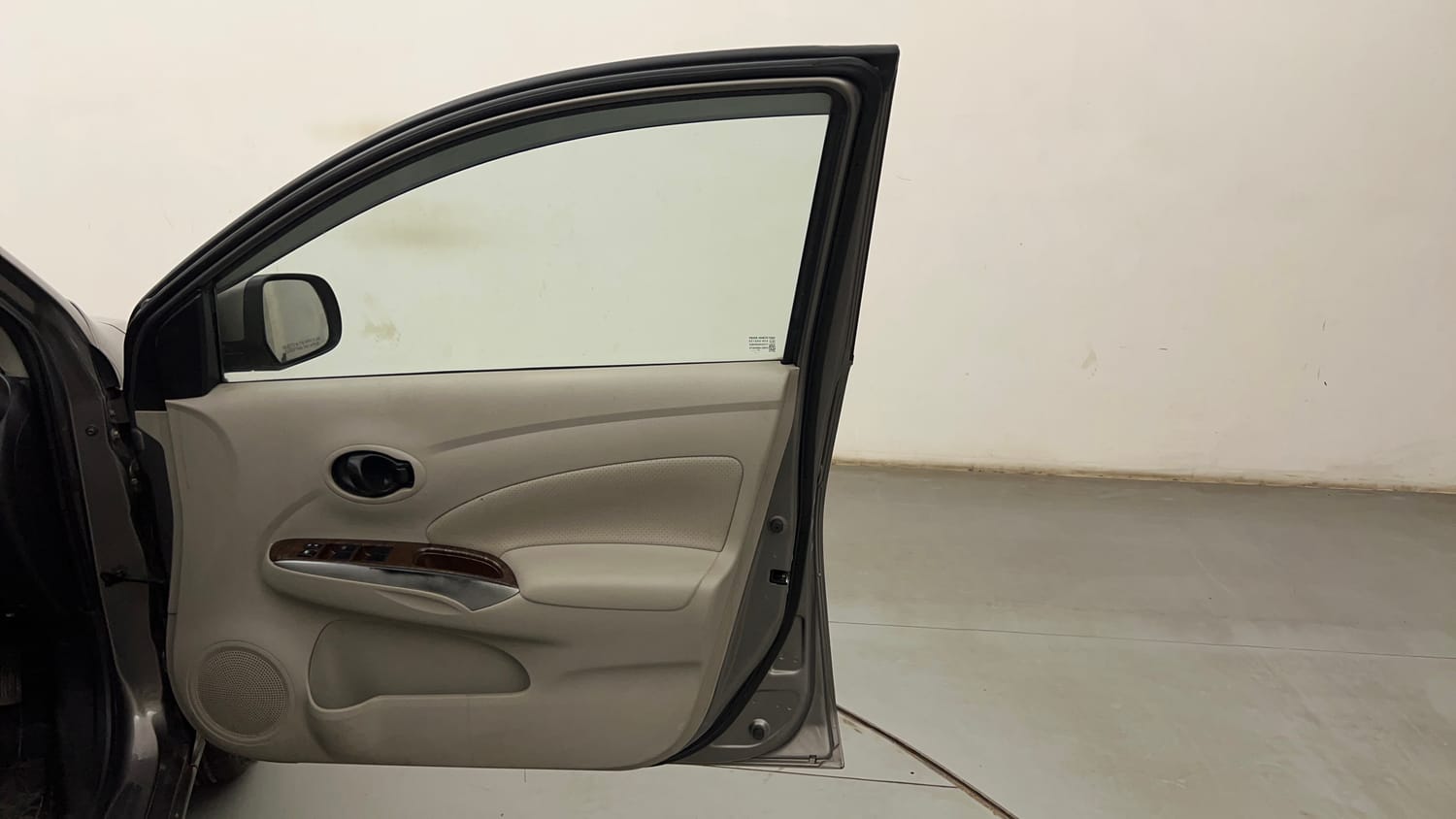 Used 2017 Nissan Sunny XV CVT Petrol Automatic interior RIGHT FRONT DOOR OPEN VIEW