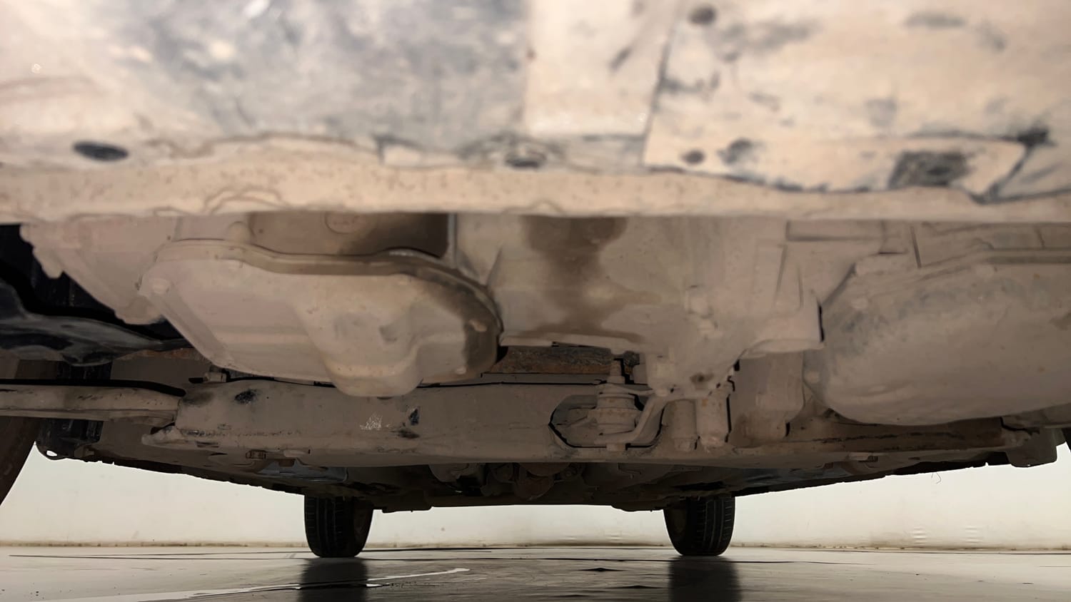 Used 2017 Nissan Sunny XV CVT Petrol Automatic extra FRONT LEFT UNDERBODY VIEW