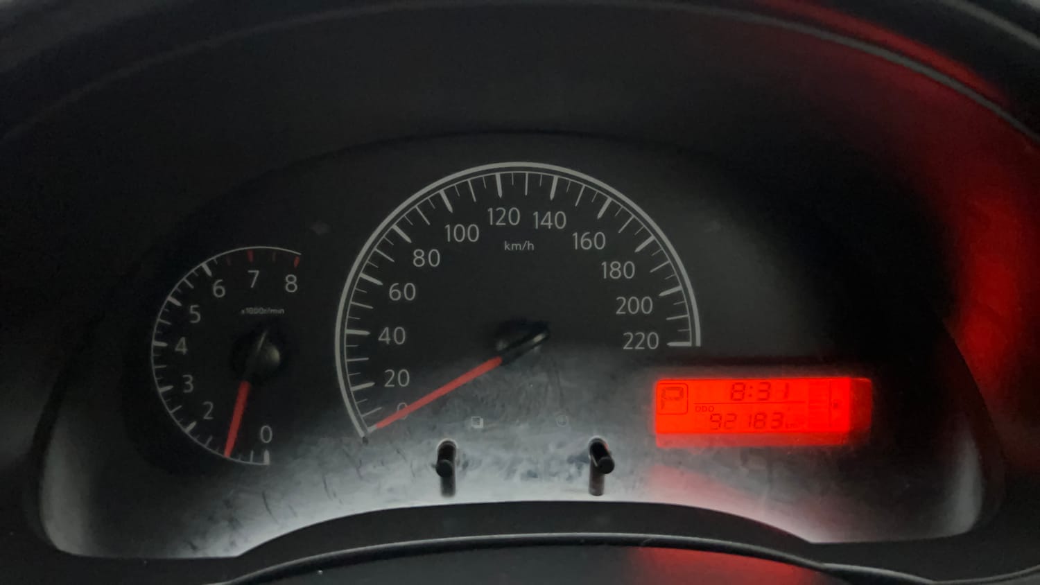 Used 2017 Nissan Sunny XV CVT Petrol Automatic interior CLUSTERMETER VIEW