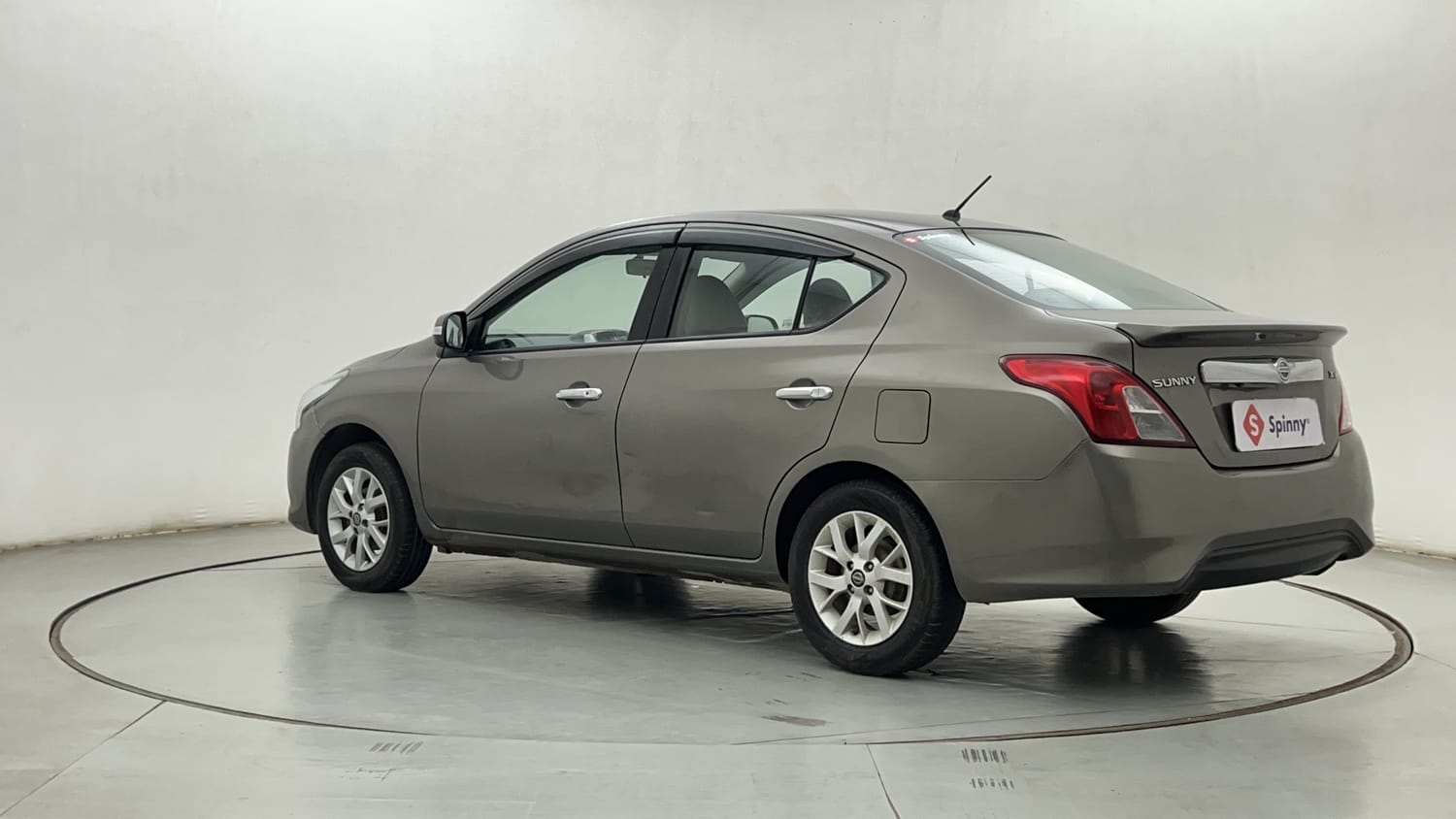Used 2017 Nissan Sunny XV CVT Petrol Automatic exterior LEFT REAR CORNER VIEW