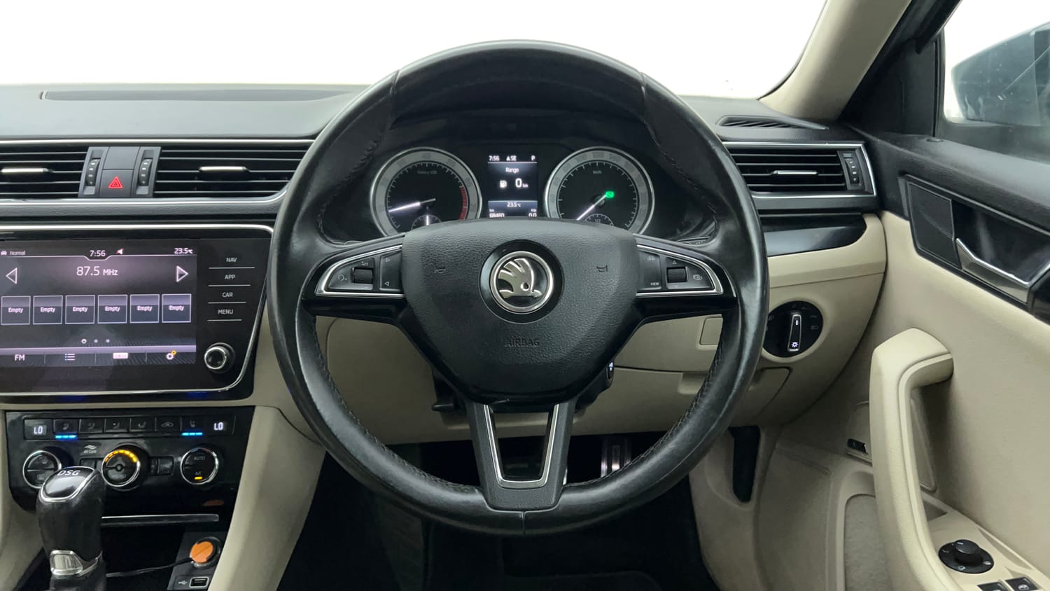 Used 2018 Skoda Superb L&K TSI AT Petrol Automatic interior STEERING VIEW