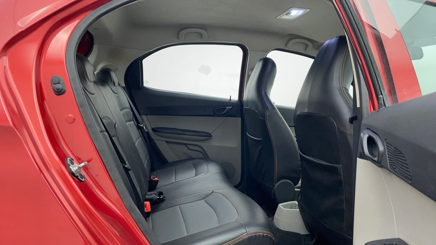 Used 2017 Tata Tiago Revotron XT Petrol Manual interior RIGHT SIDE REAR DOOR CABIN VIEW
