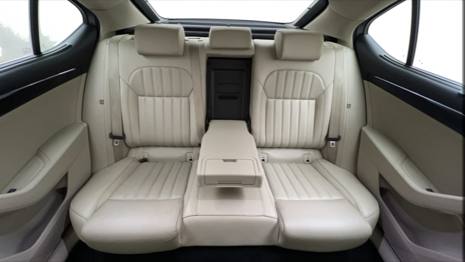 Used 2018 Skoda Superb L&K TSI AT Petrol Automatic interior REAR SEAT CONDITION VIEW