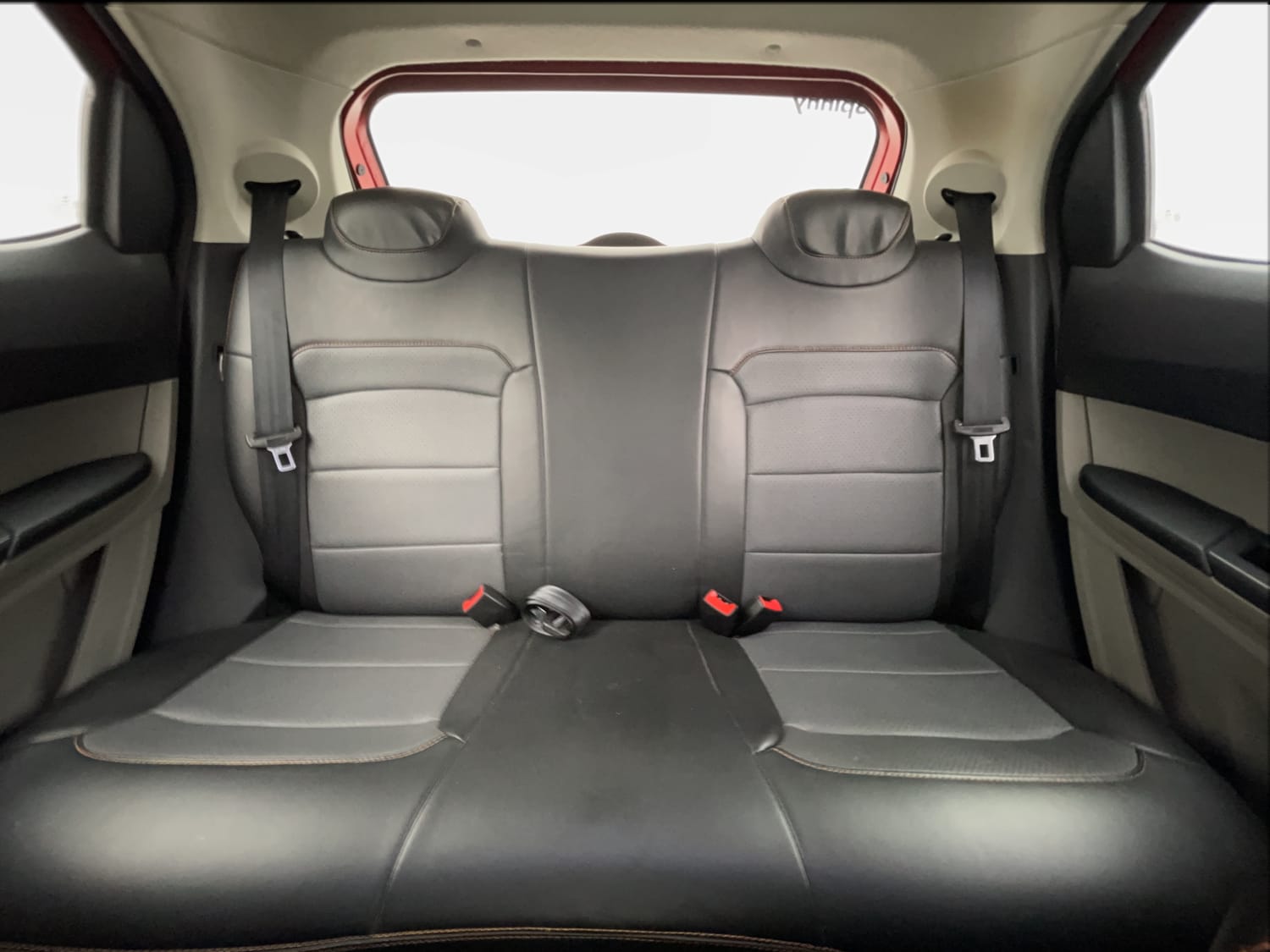 Used 2017 Tata Tiago Revotron XT Petrol Manual interior REAR SEAT CONDITION VIEW