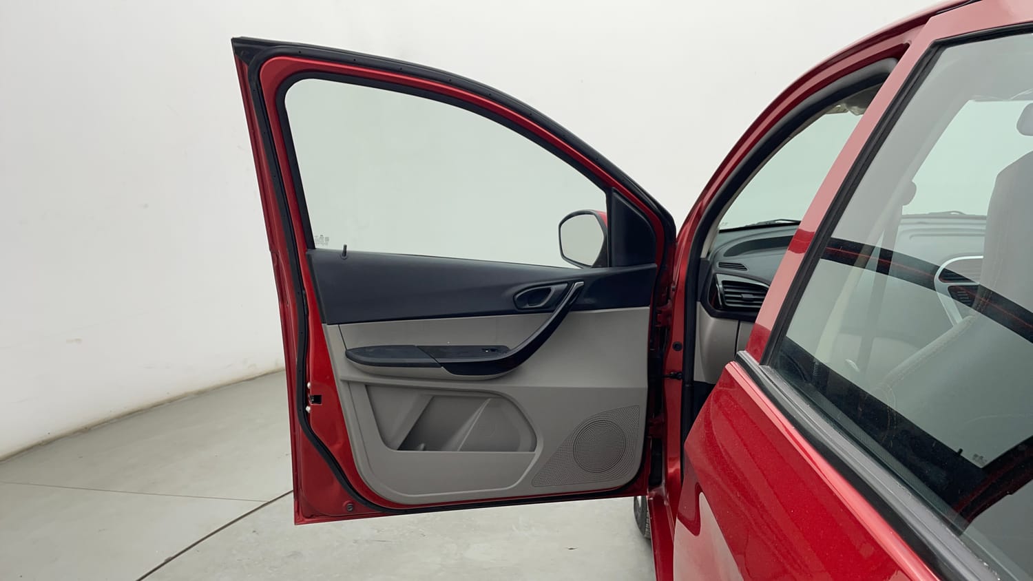 Used 2017 Tata Tiago Revotron XT Petrol Manual interior LEFT FRONT DOOR OPEN VIEW