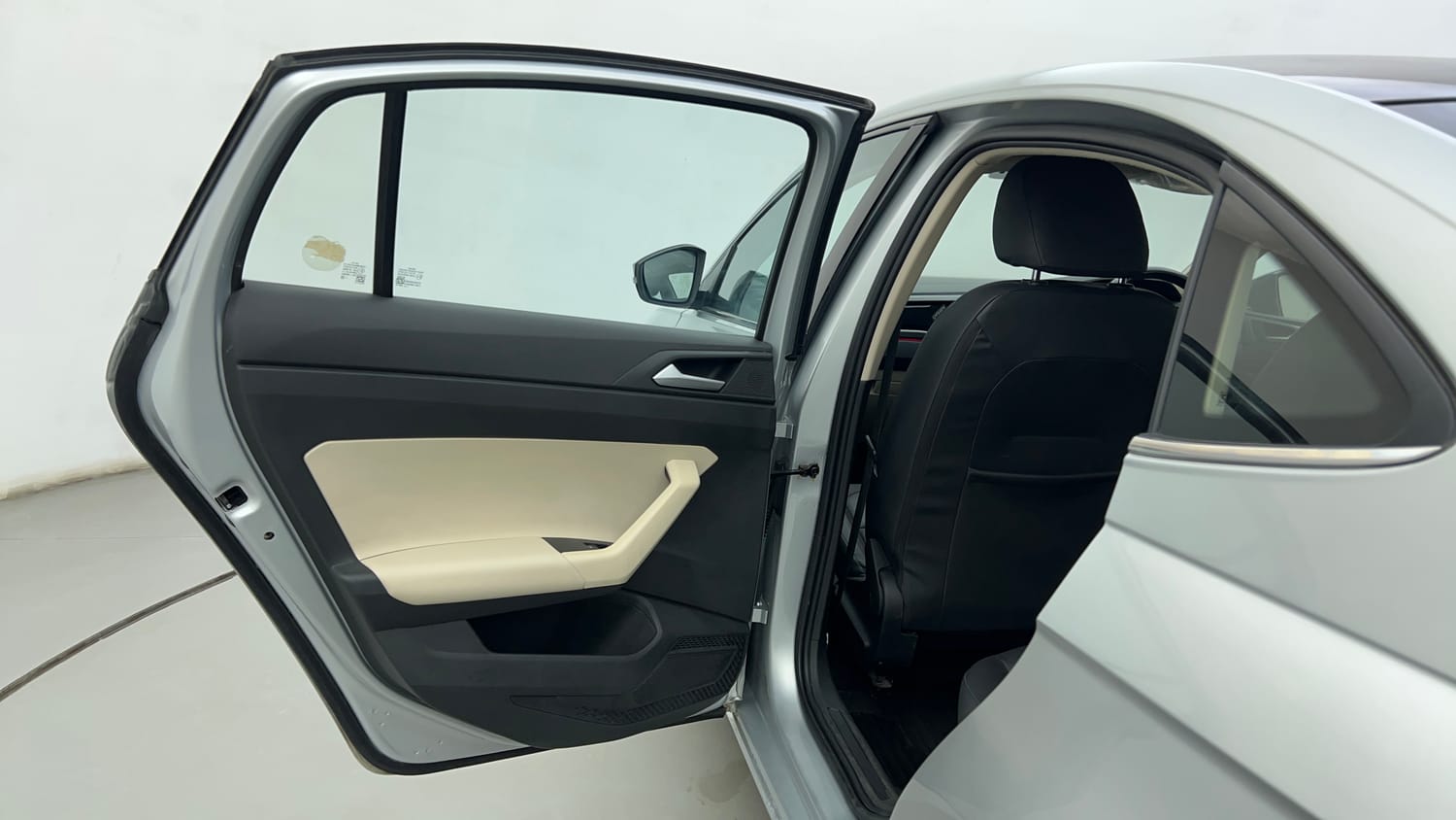 Used 2022 Volkswagen Virtus GT Plus 1.5 TSI EVO DSG Petrol Automatic interior LEFT REAR DOOR OPEN VIEW