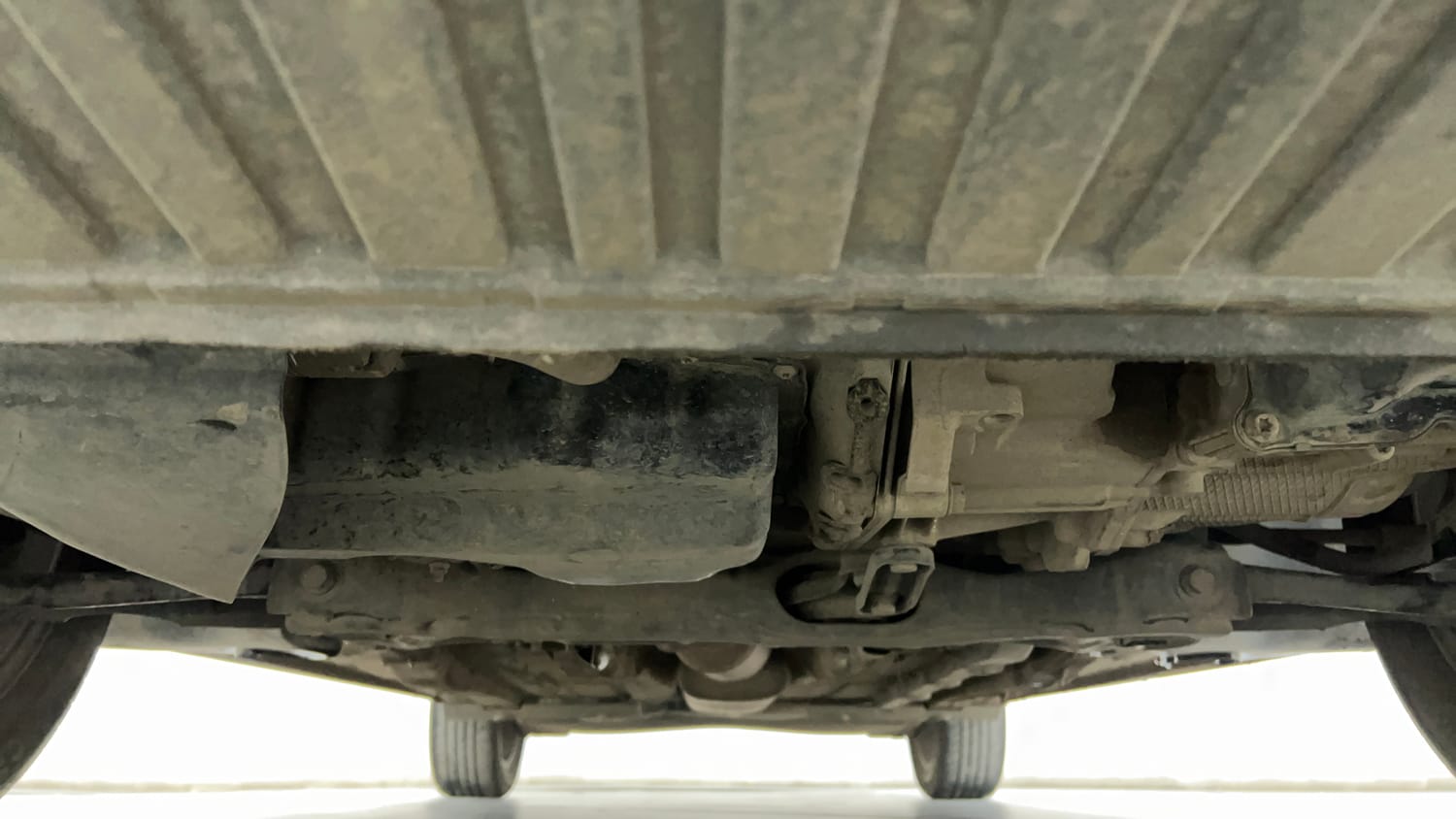Used 2022 Volkswagen Virtus GT Plus 1.5 TSI EVO DSG Petrol Automatic extra FRONT LEFT UNDERBODY VIEW