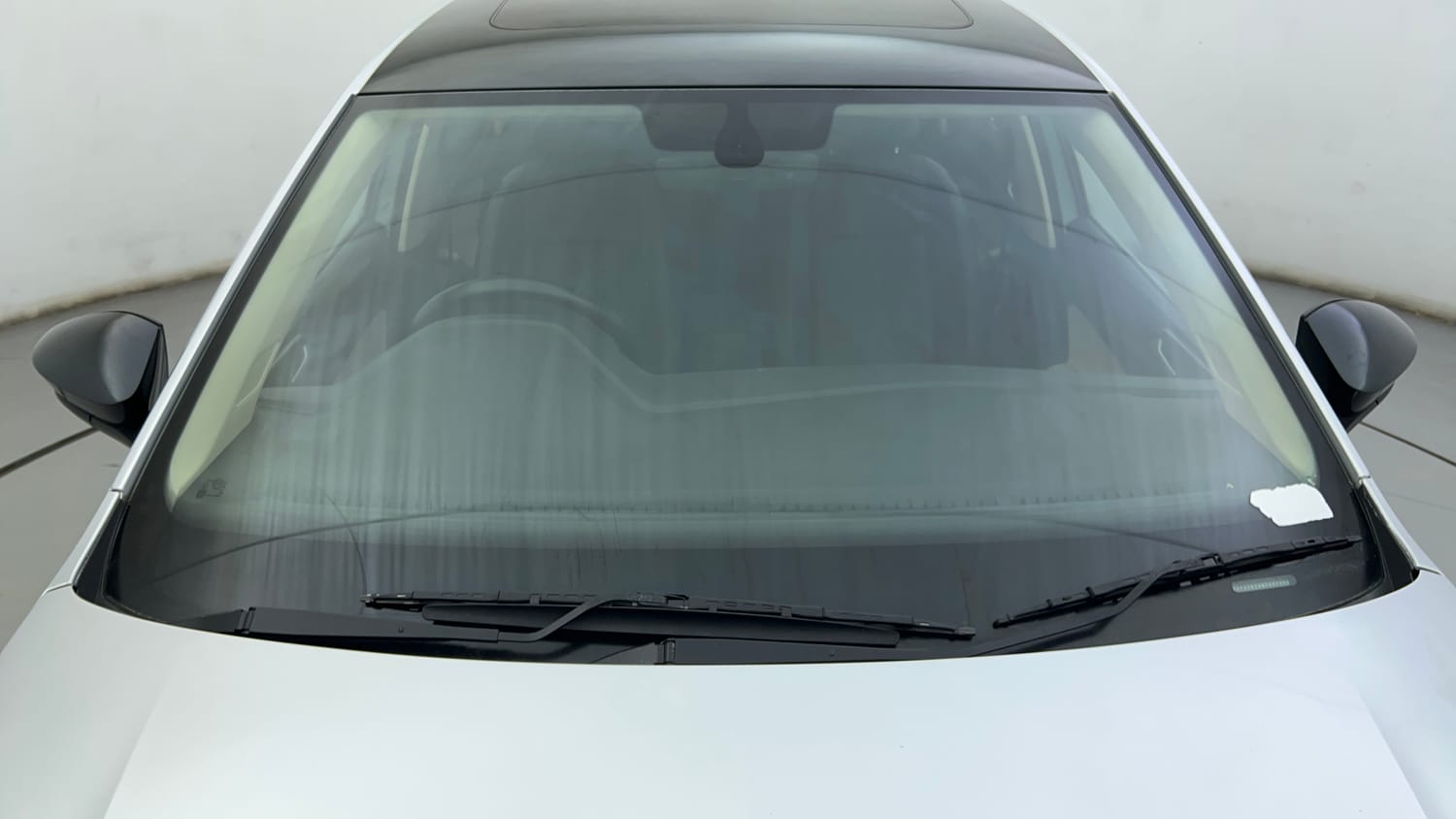 Used 2022 Volkswagen Virtus GT Plus 1.5 TSI EVO DSG Petrol Automatic exterior FRONT WINDSHIELD VIEW