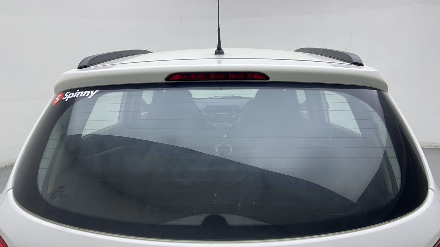Used 2015 Hyundai Grand i10 Sportz 1.2 Kappa VTVT Petrol Manual exterior BACK WINDSHIELD VIEW