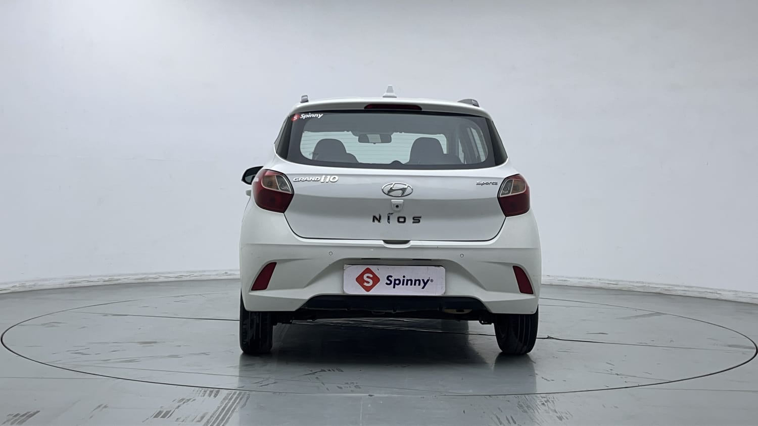 Used 2021 Hyundai Grand i10 Nios Sportz U2 1.2 CRDi Diesel Manual exterior BACK VIEW