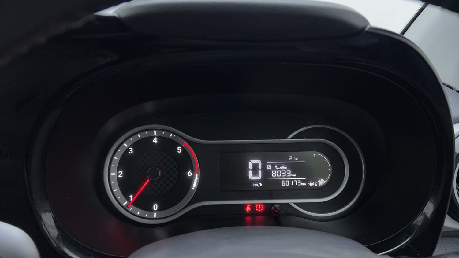 Used 2021 Hyundai Grand i10 Nios Sportz U2 1.2 CRDi Diesel Manual interior CLUSTERMETER VIEW