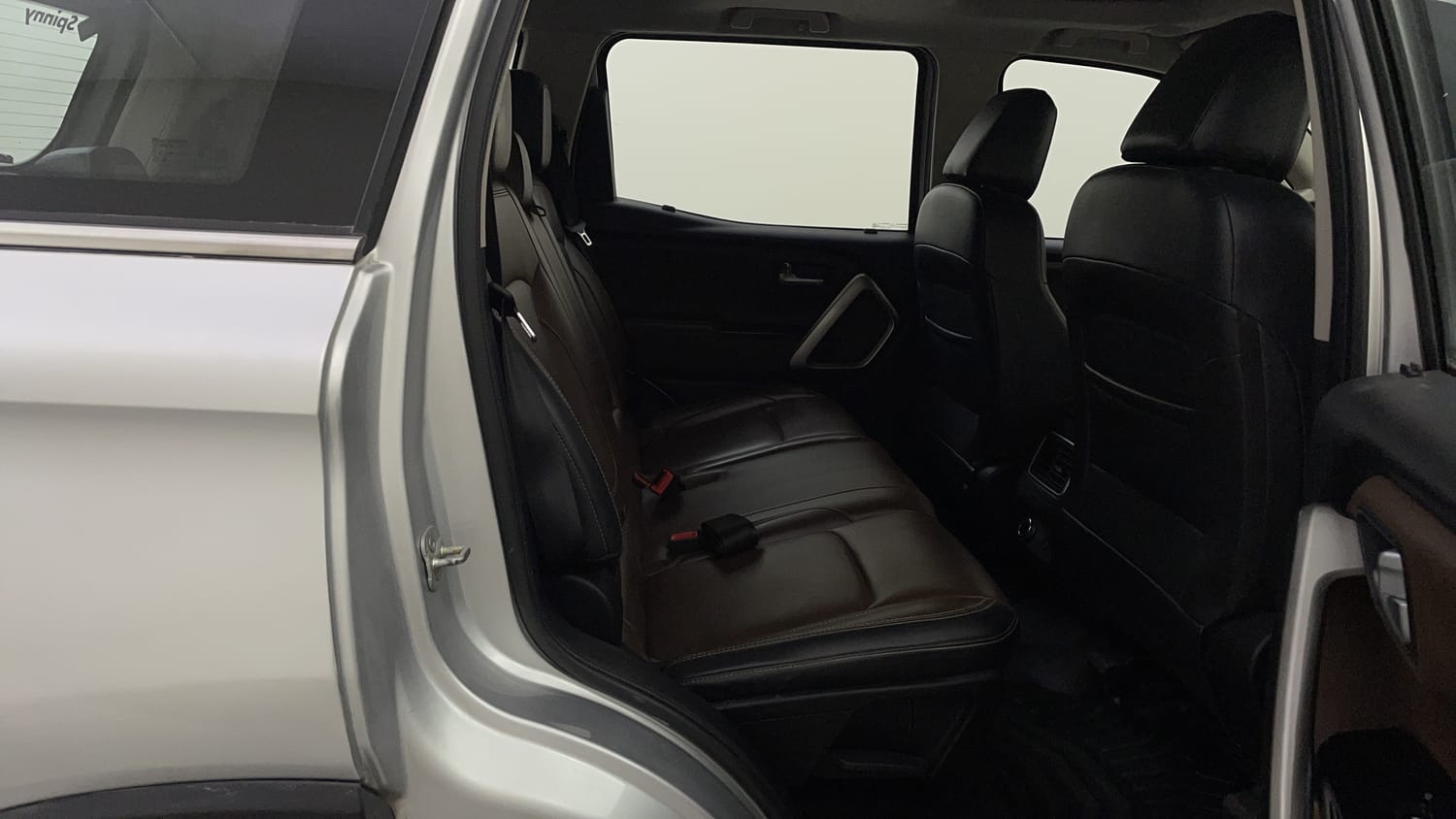 Used 2023 Mahindra Scorpio N Z8 L Petrol MT 7 STR Petrol Manual interior RIGHT SIDE REAR DOOR CABIN VIEW