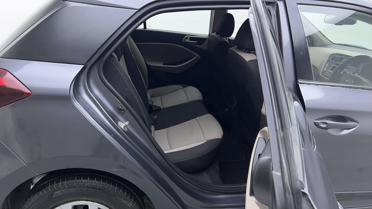 Used 2014 Hyundai Elite i20 Sportz 1.2 Petrol Manual interior RIGHT SIDE REAR DOOR CABIN VIEW