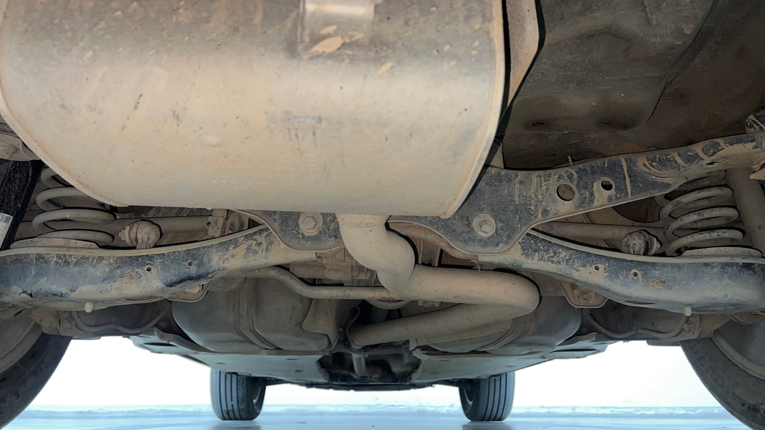 Used 2018 Skoda Kodiaq Style 2.0 TDI 4x4 AT Diesel Automatic extra REAR UNDERBODY VIEW (TAKEN FROM REAR)