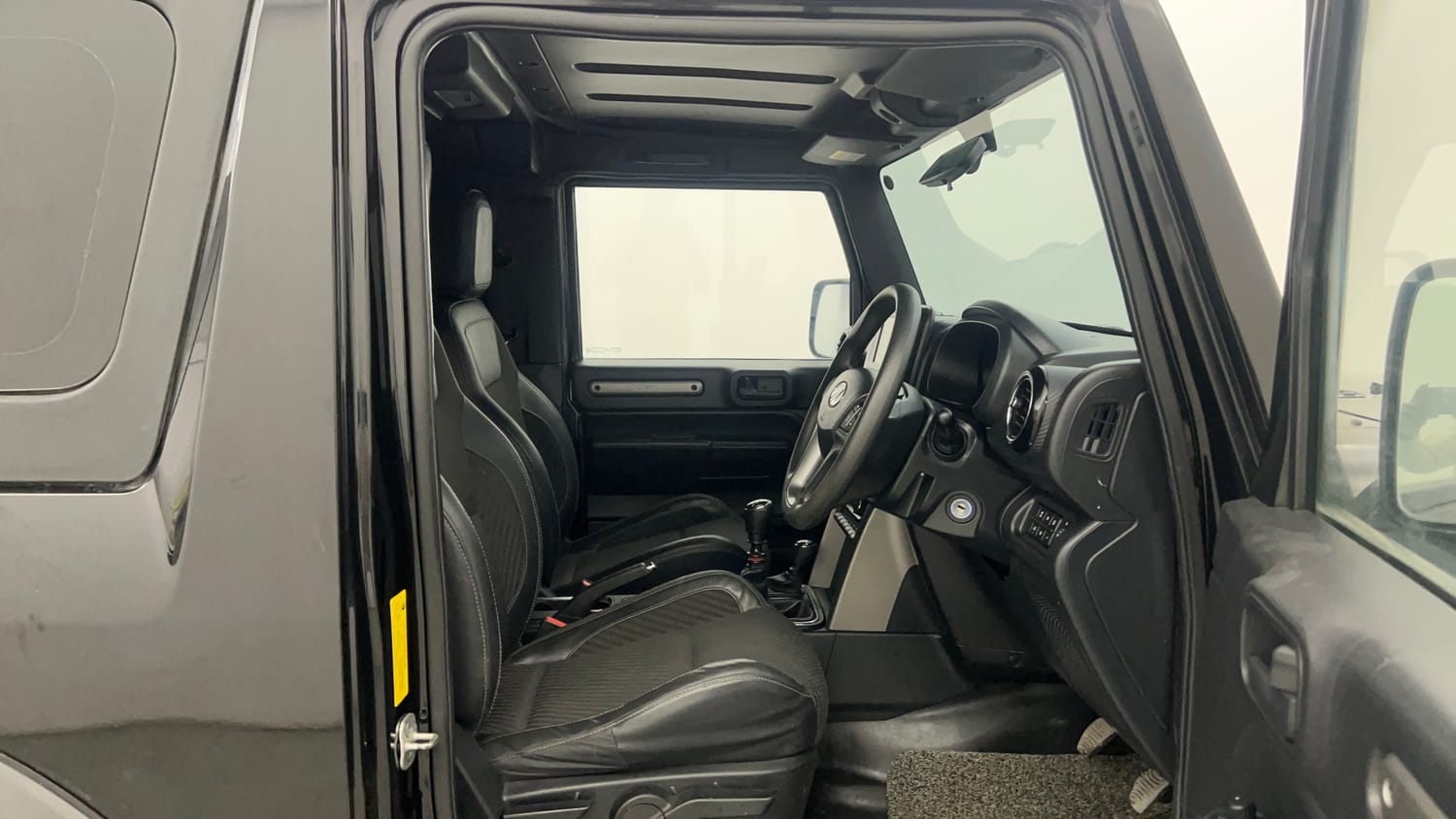 Used 2021 mahindra Thar LX Hard Top Diesel MT 4WD Diesel Manual interior RIGHT SIDE FRONT DOOR CABIN VIEW