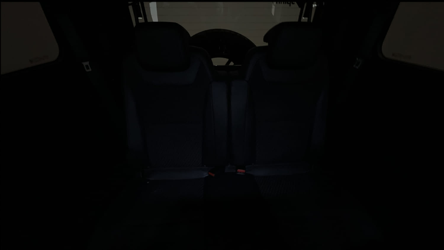 Used 2021 mahindra Thar LX Hard Top Diesel MT 4WD Diesel Manual interior REAR SEAT CONDITION VIEW