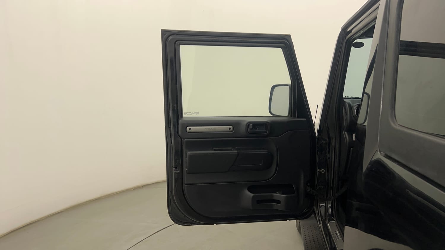 Used 2021 mahindra Thar LX Hard Top Diesel MT 4WD Diesel Manual interior LEFT FRONT DOOR OPEN VIEW