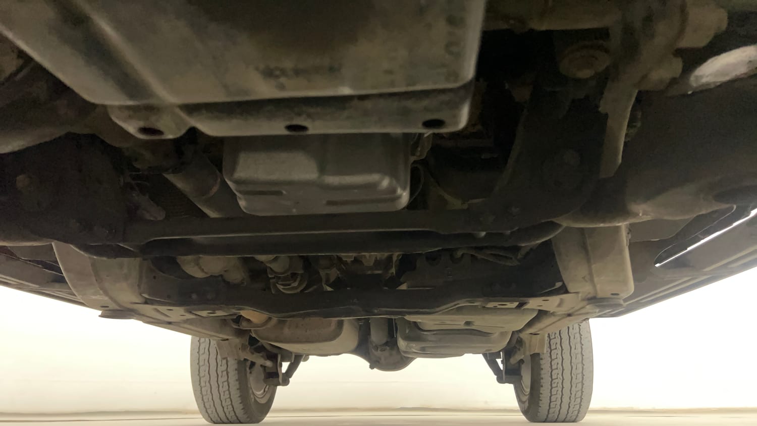 Used 2021 mahindra Thar LX Hard Top Diesel MT 4WD Diesel Manual extra FRONT LEFT UNDERBODY VIEW