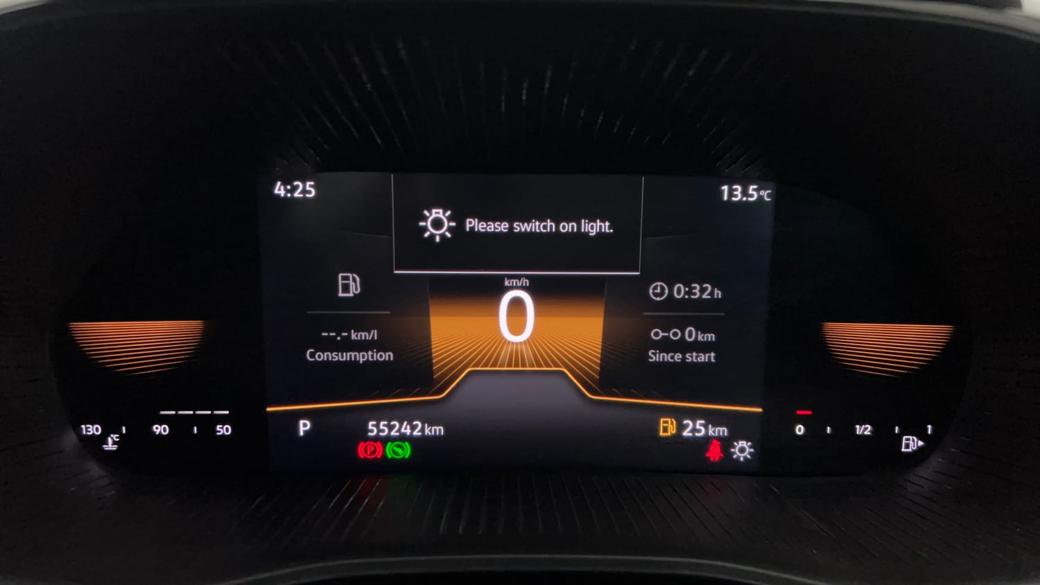 Used 2023 Skoda Slavia Style 1.5L TSI DSG Petrol Automatic interior CLUSTERMETER VIEW