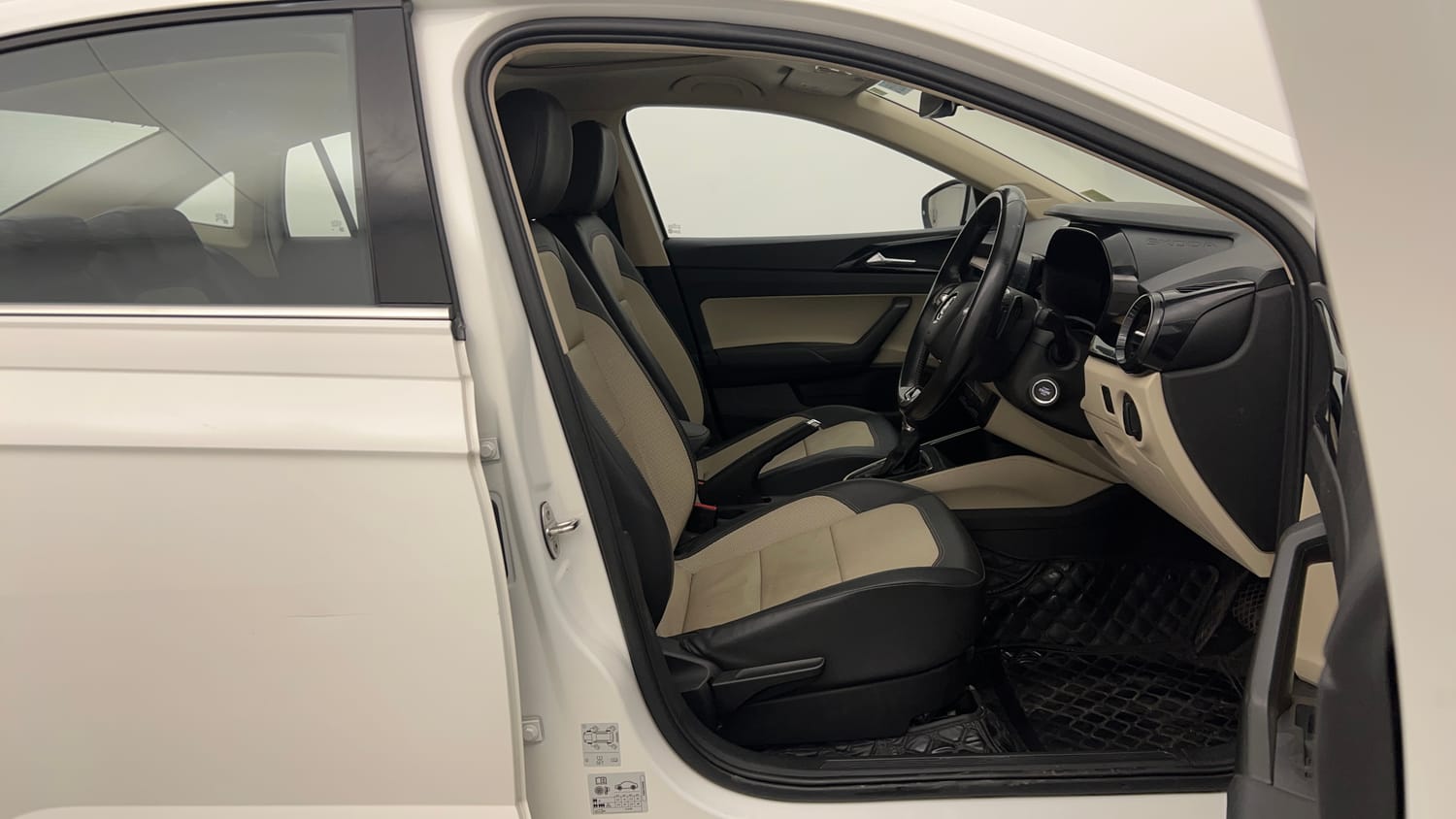 Used 2023 Skoda Slavia Style 1.5L TSI DSG Petrol Automatic interior RIGHT SIDE FRONT DOOR CABIN VIEW