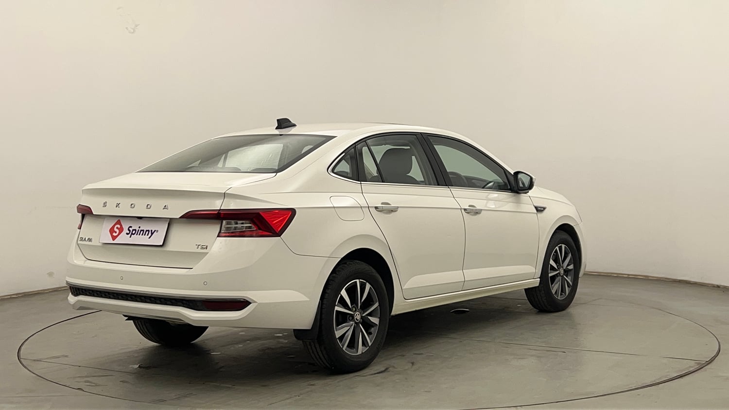 Used 2023 Skoda Slavia Style 1.5L TSI DSG Petrol Automatic exterior RIGHT REAR CORNER VIEW