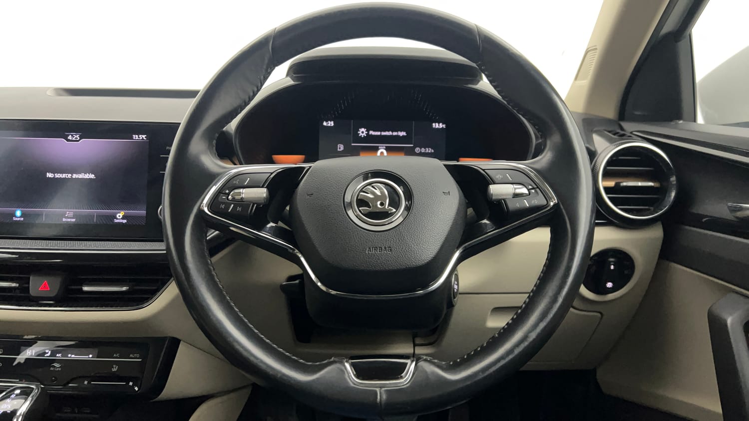 Used 2023 Skoda Slavia Style 1.5L TSI DSG Petrol Automatic interior STEERING VIEW