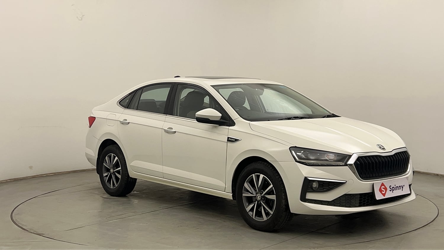 Used 2023 Skoda Slavia Style 1.5L TSI DSG Petrol Automatic exterior RIGHT FRONT CORNER VIEW