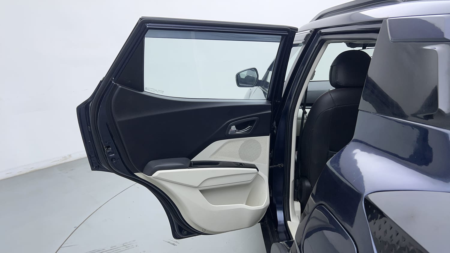 Used 2024 Mahindra XUV 3XO AX5 1.5 Diesel Diesel Manual interior LEFT REAR DOOR OPEN VIEW