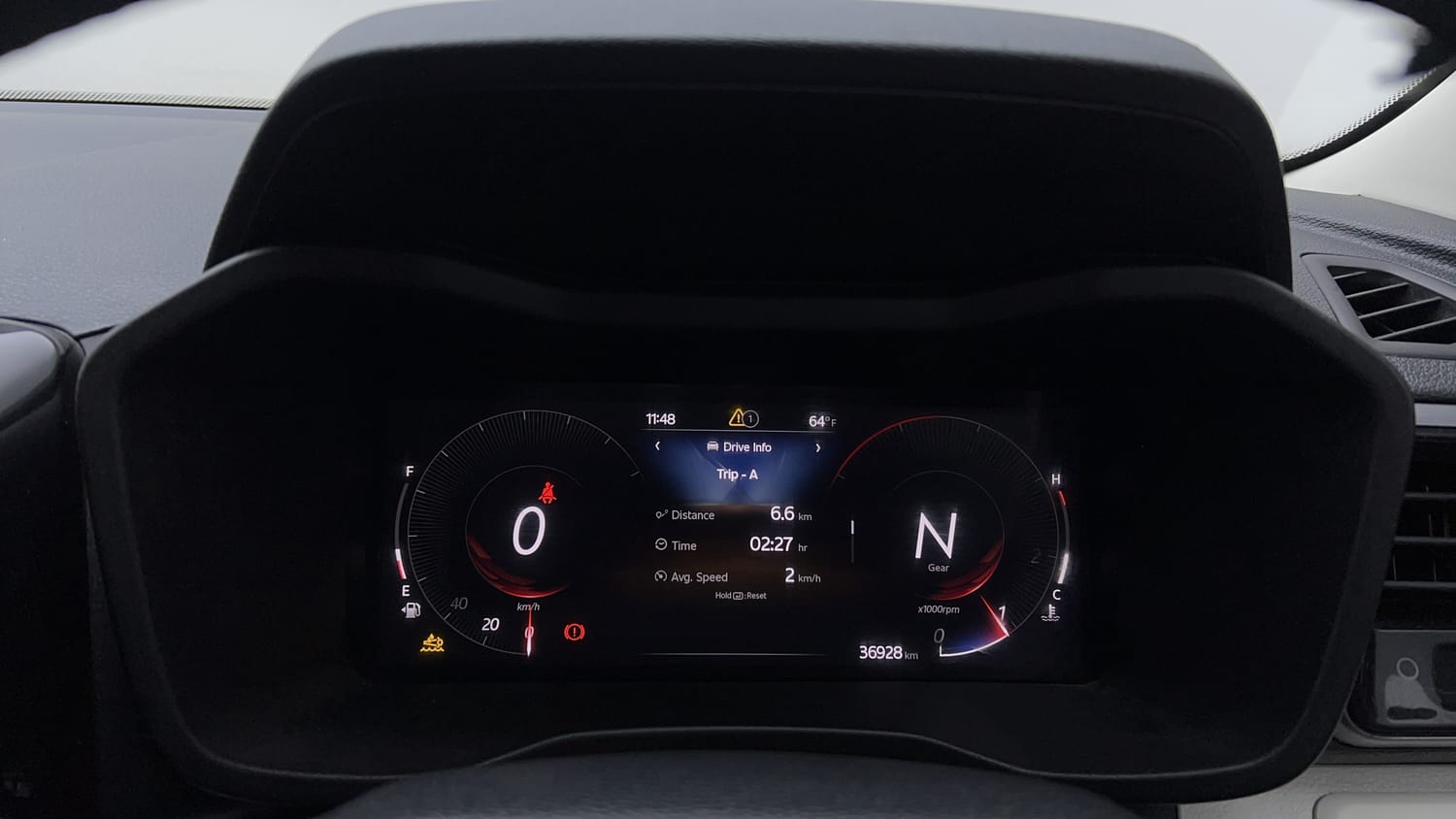 Used 2024 Mahindra XUV 3XO AX5 1.5 Diesel Diesel Manual interior CLUSTERMETER VIEW