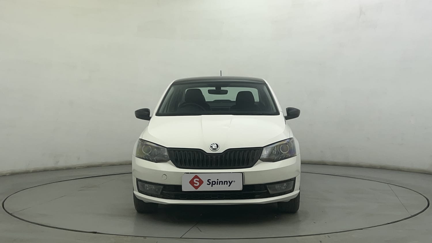 Used 2021 Skoda Rapid Style AT Petrol Automatic exterior FRONT VIEW