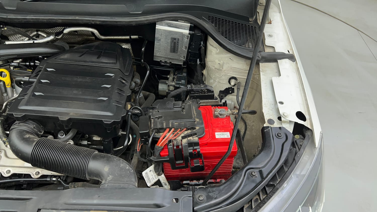 Used 2021 Skoda Rapid Style AT Petrol Automatic engine ENGINE LEFT SIDE VIEW