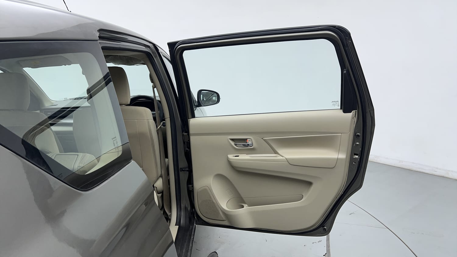 Used 2019 Maruti Suzuki Ertiga ZDi Plus 1.5 Diesel Diesel Manual interior RIGHT REAR DOOR OPEN VIEW