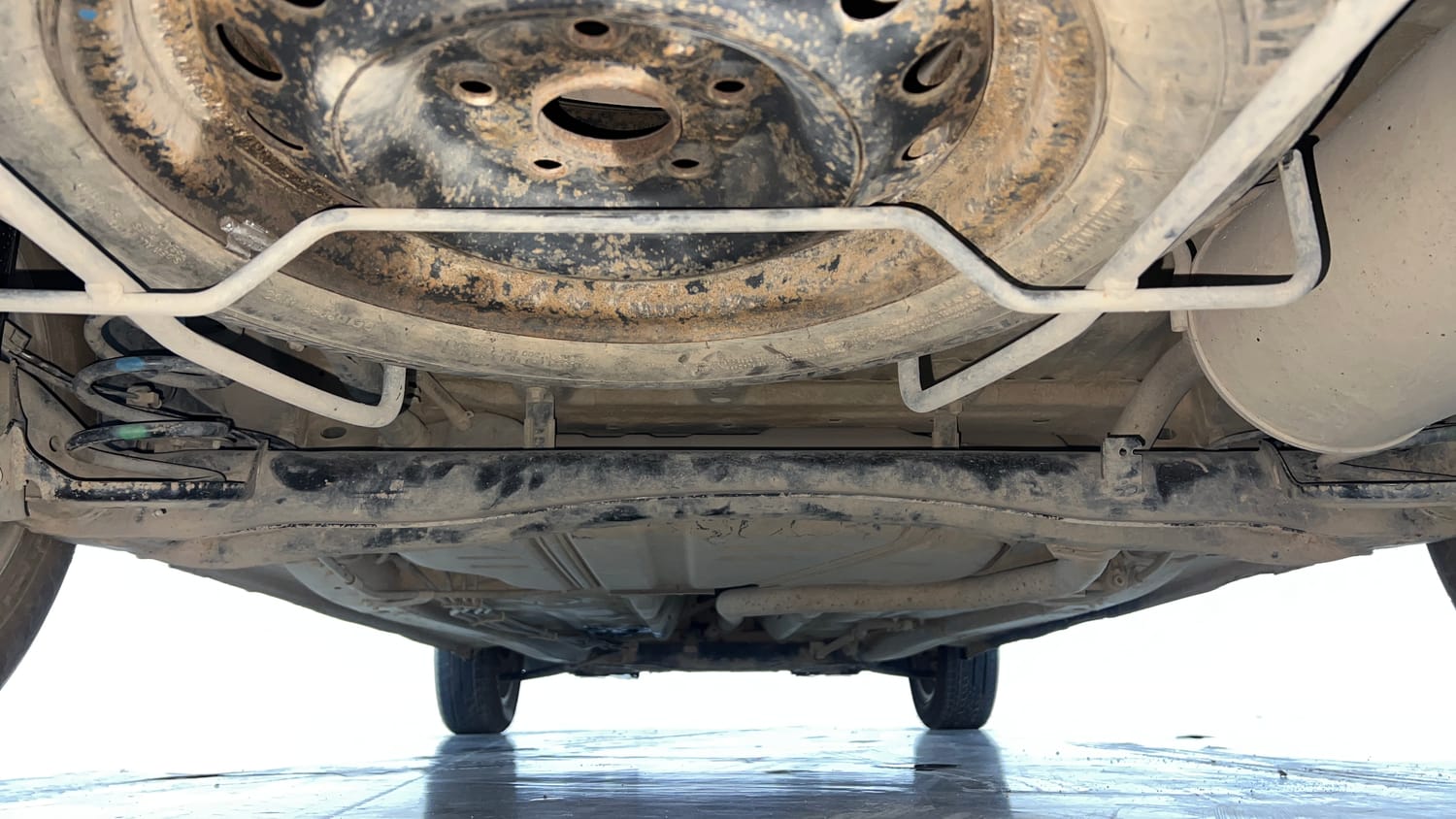 Used 2019 Maruti Suzuki Ertiga ZDi Plus 1.5 Diesel Diesel Manual extra REAR UNDERBODY VIEW (TAKEN FROM REAR)