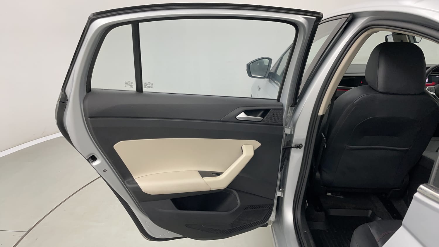 Used 2022 Volkswagen Virtus GT Plus 1.5 TSI EVO DSG Petrol Automatic interior LEFT REAR DOOR OPEN VIEW