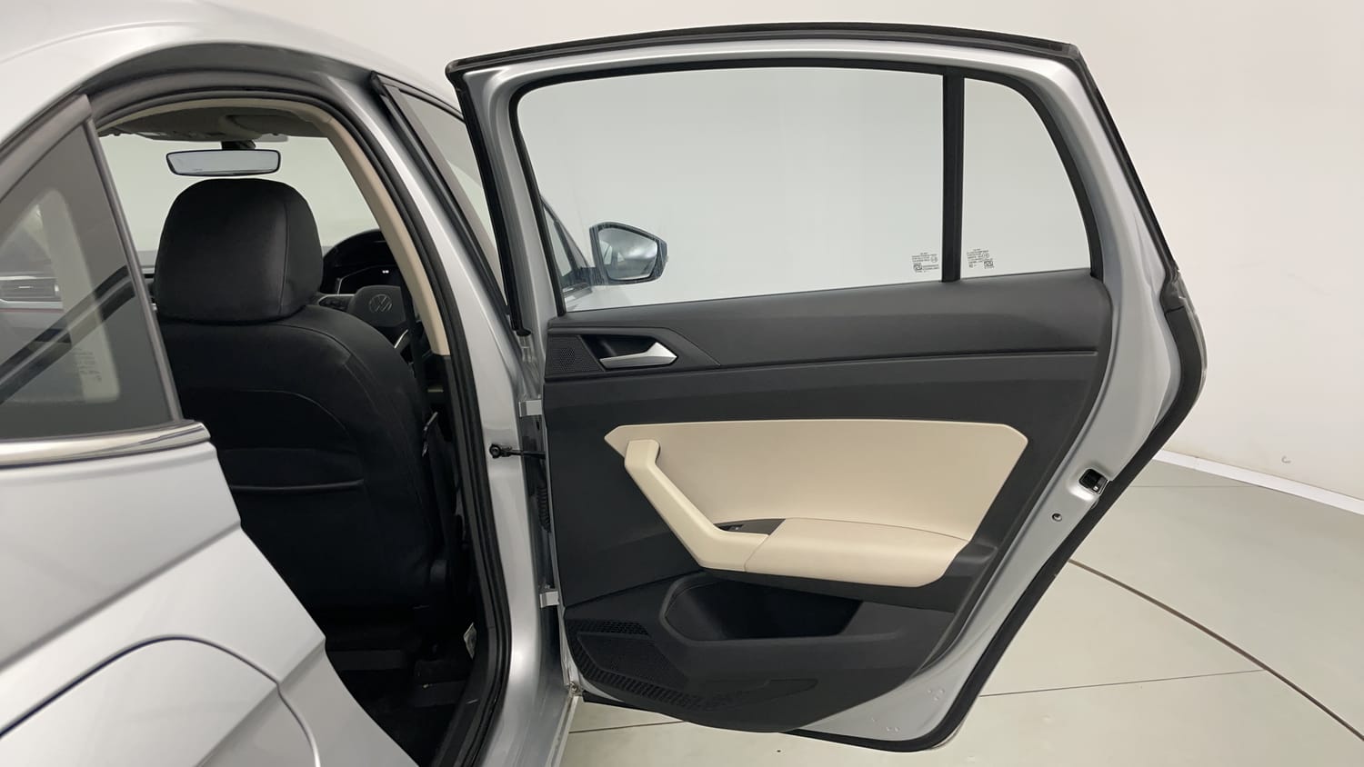 Used 2022 Volkswagen Virtus GT Plus 1.5 TSI EVO DSG Petrol Automatic interior RIGHT REAR DOOR OPEN VIEW
