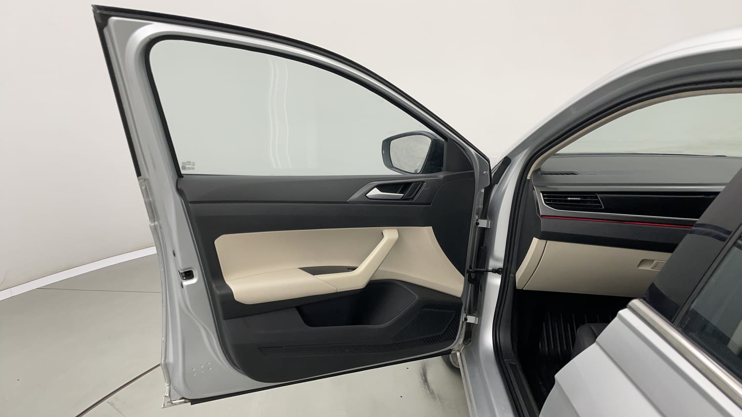 Used 2022 Volkswagen Virtus GT Plus 1.5 TSI EVO DSG Petrol Automatic interior LEFT FRONT DOOR OPEN VIEW