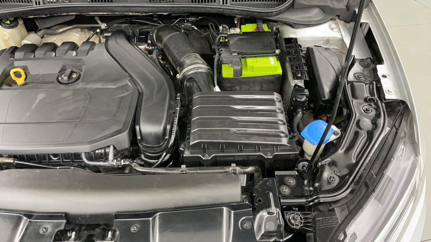 Used 2022 Volkswagen Virtus GT Plus 1.5 TSI EVO DSG Petrol Automatic engine ENGINE LEFT SIDE VIEW