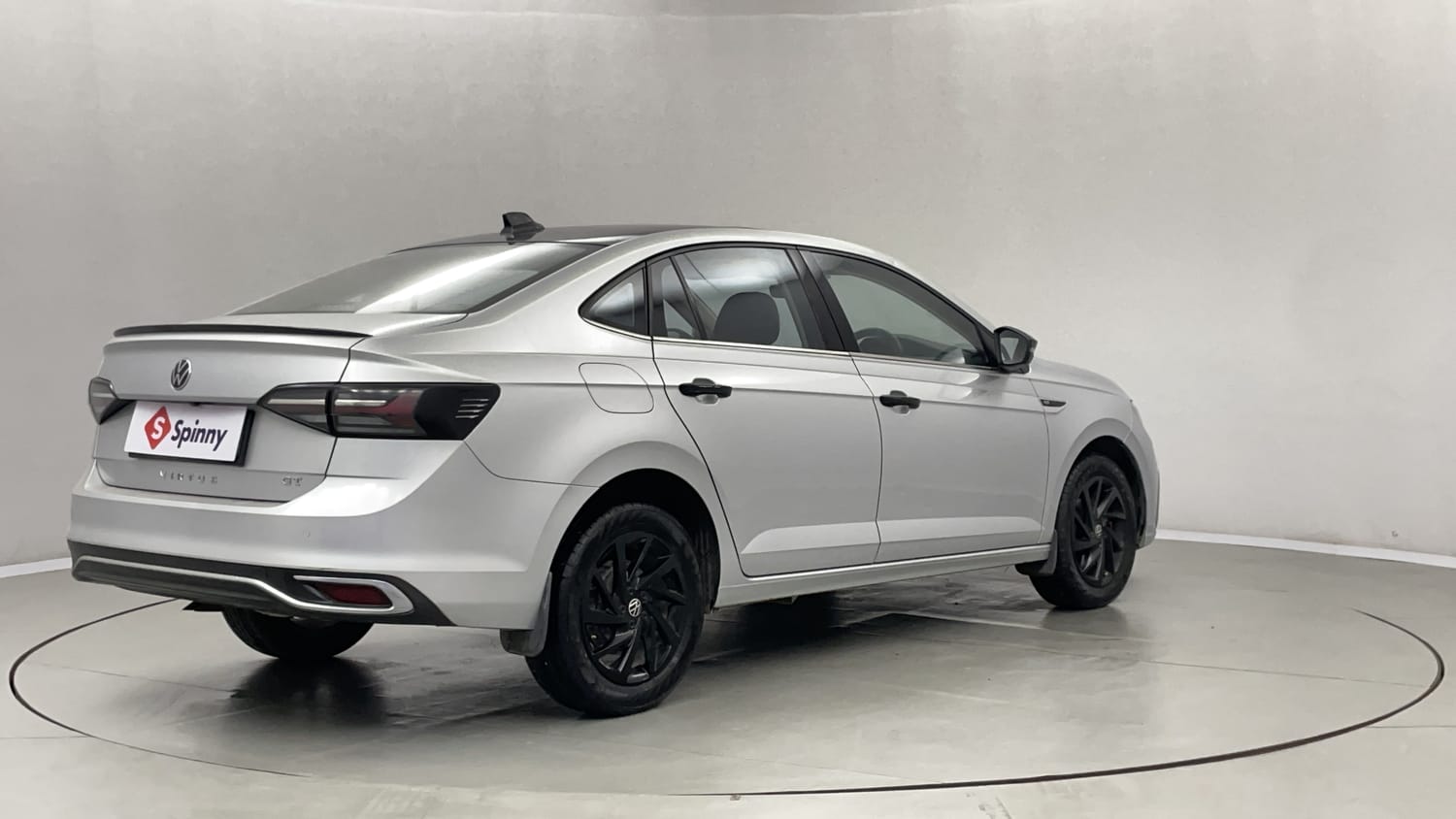 Used 2022 Volkswagen Virtus GT Plus 1.5 TSI EVO DSG Petrol Automatic exterior RIGHT REAR CORNER VIEW