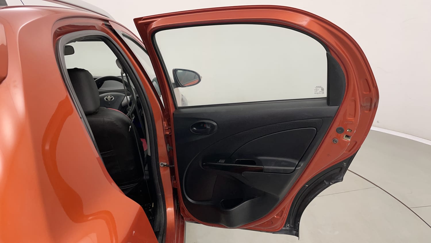 Used 2018 Toyota Etios Cross 1.2 G Petrol Manual interior RIGHT REAR DOOR OPEN VIEW