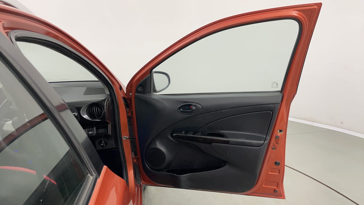 Used 2018 Toyota Etios Cross 1.2 G Petrol Manual interior RIGHT FRONT DOOR OPEN VIEW