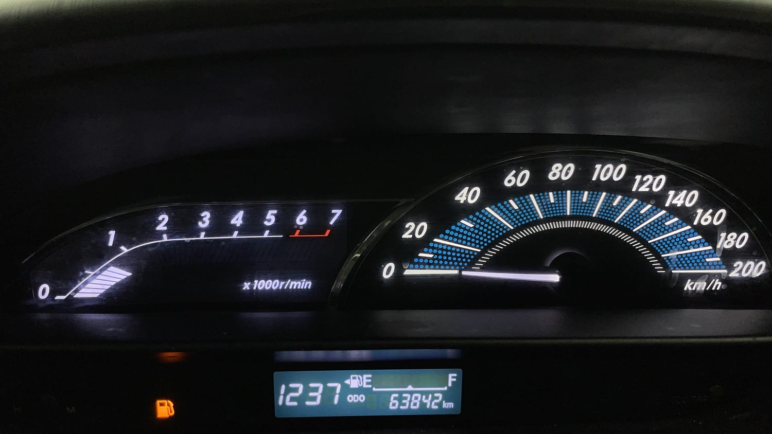 Used 2018 Toyota Etios Cross 1.2 G Petrol Manual interior CLUSTERMETER VIEW