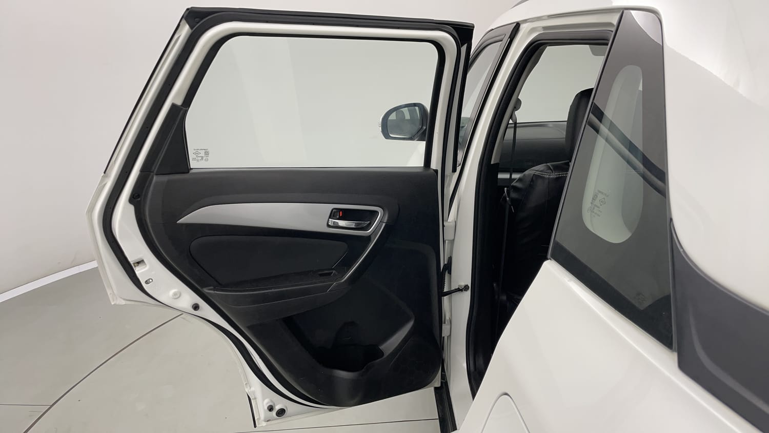 Used 2022 Maruti Suzuki Vitara Brezza ZXi AT SHVS Petrol Automatic interior LEFT REAR DOOR OPEN VIEW