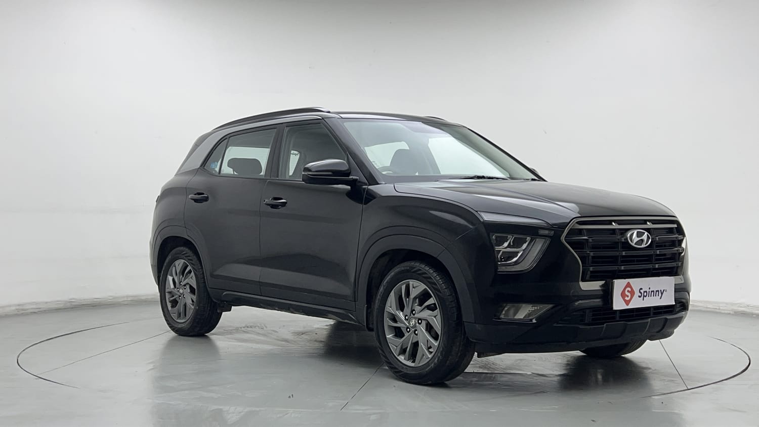 Used 2020 Hyundai Creta SX (O) 1.4 Turbo 7 DCT Petrol Automatic exterior RIGHT FRONT CORNER VIEW
