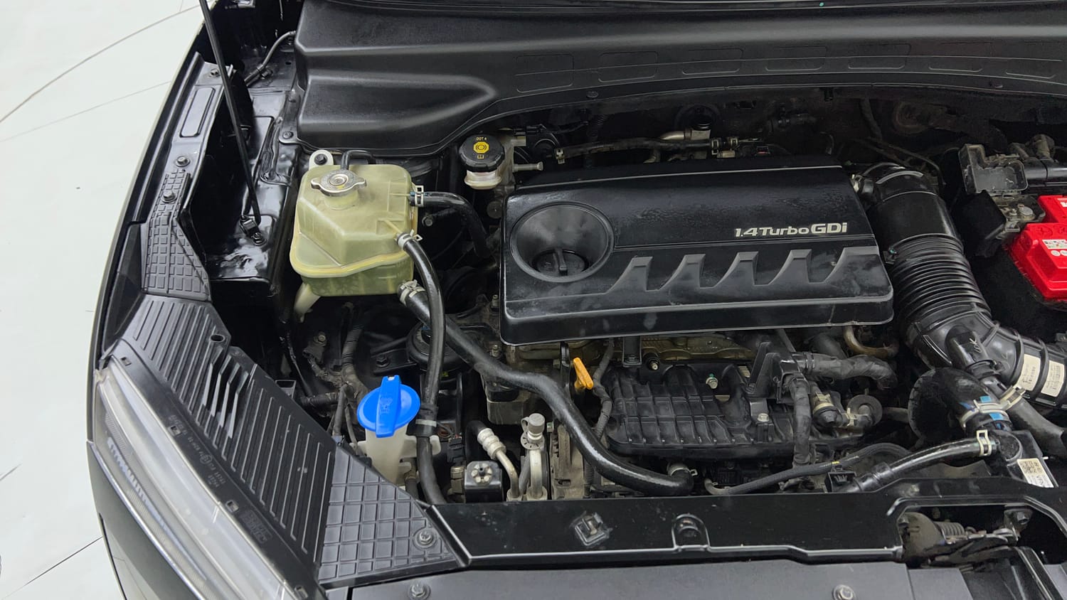Used 2020 Hyundai Creta SX (O) 1.4 Turbo 7 DCT Petrol Automatic engine ENGINE RIGHT SIDE VIEW