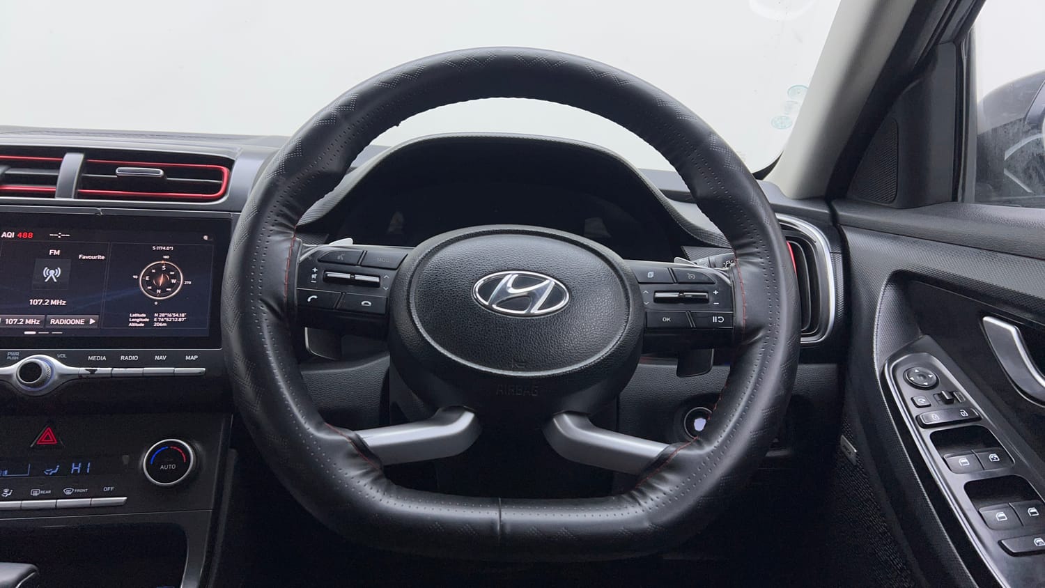 Used 2020 Hyundai Creta SX (O) 1.4 Turbo 7 DCT Petrol Automatic interior STEERING VIEW