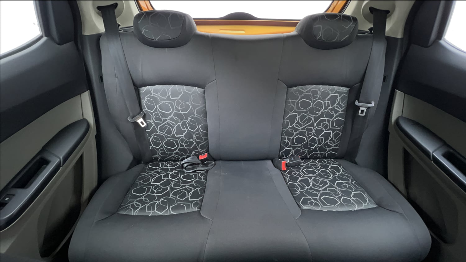 Used 2016 Tata Tiago Revotron XT Petrol Manual interior REAR SEAT CONDITION VIEW